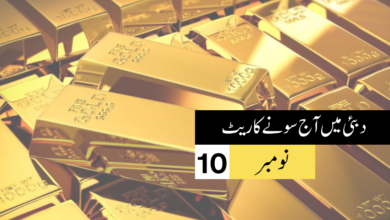 دبئی میں آج سونے کا ریٹ – 10 نومبر 2023
