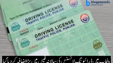 ڈرائیونگ لائسنس فیس